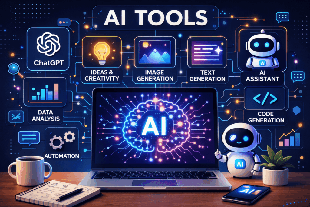 best free AI tools in 2026 illustration